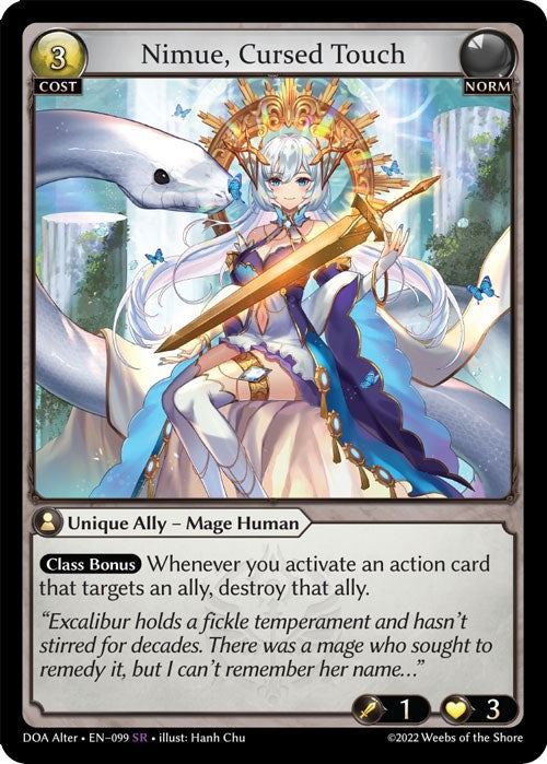Nimue, Cursed Touch [DOA Alter - 099]