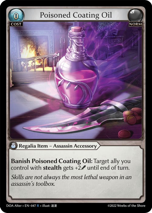 Poisoned Coating Oil [DOA Alter - 047]