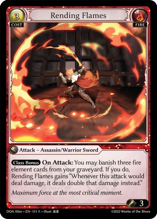 Rending Flames [DOA Alter - 151]