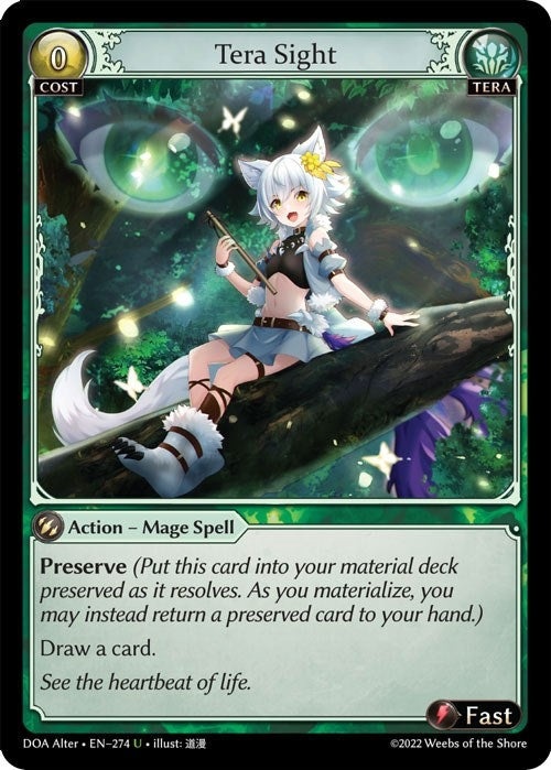 Image for Tera Sight (274) - Grand Archive TCG