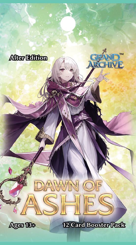 Grand Archive Dawn of Ashes Alter Edition Booster Pack (included in box)
