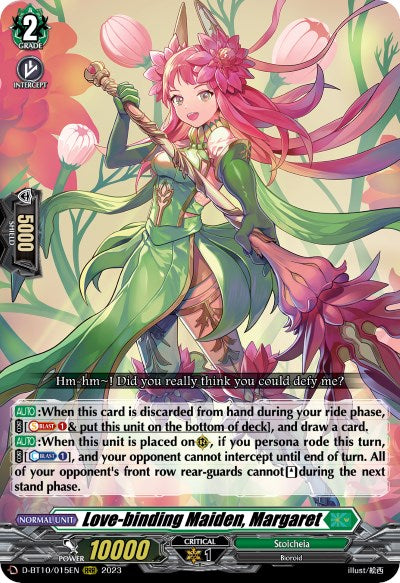 Love-binding Maiden, Margaret [D-BT10 - D-BT10/015EN]