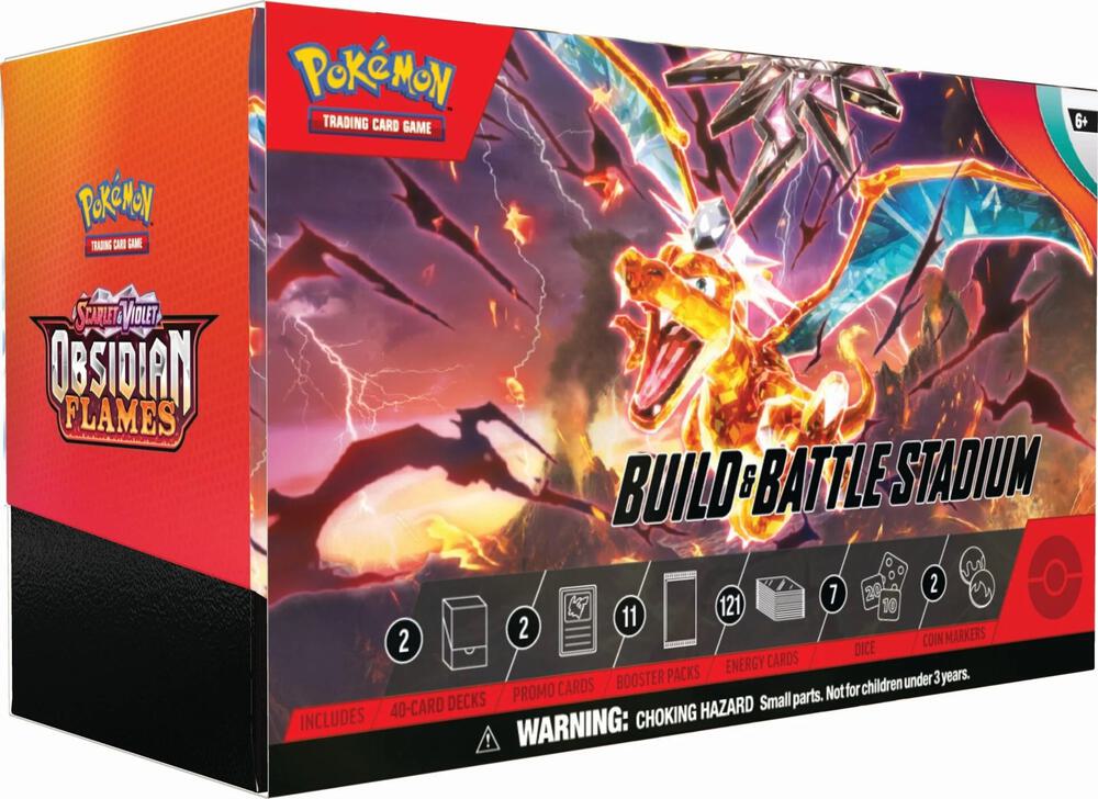 Pokemon Obsidian Flames Build & Battle Stadium
