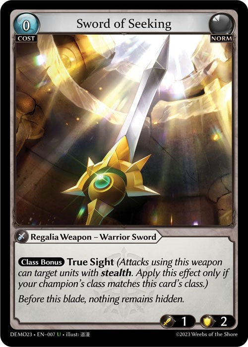 Sword of Seeking