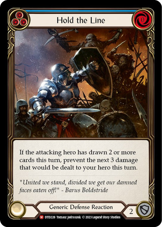 Hold the Line [DTD228]