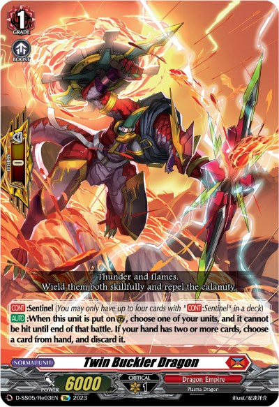 Twin Buckler Dragon [D-SS05 - D-SS05/Re03EN]