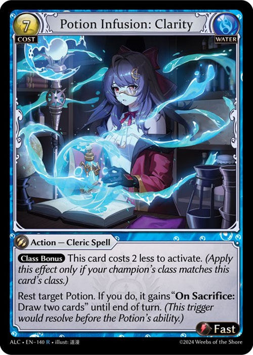 Potion Infusion: Clarity [ALC - 140]
