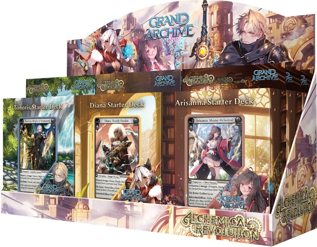 Image for Alchemical Revolution Starter Deck Display - Grand Archive TCG