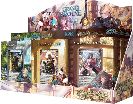 Image for Alchemical Revolution Starter Deck Display - Grand Archive TCG