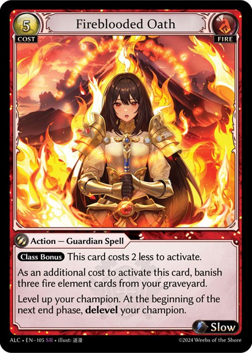 Fireblooded Oath [ALC - 105]