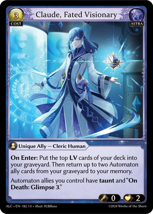 Claude, Fated Visionary [ALC - 182]