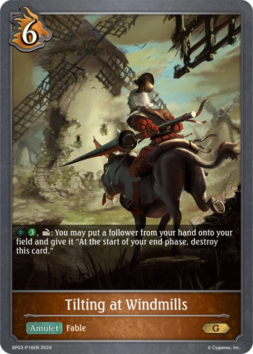 Tilting at Windmills - P16EN (Foil)