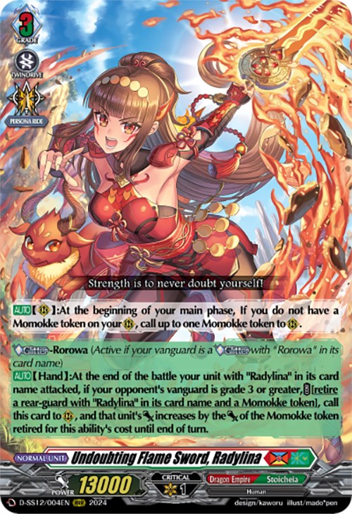 Undoubting Flame Sword, Radylina
