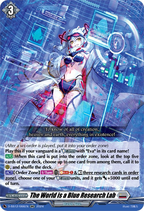 The World is a Blue Research Lab [D-SS12 - D-SS12/066EN]