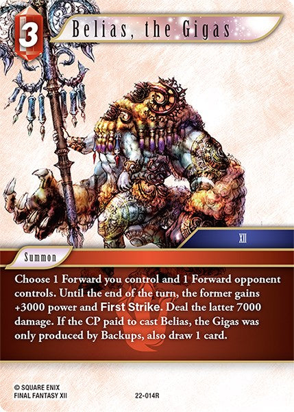Belias, the Gigas