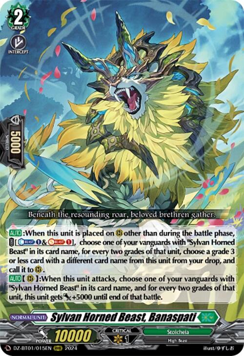 Sylvan Horned Beast, Banaspati [DZ-BT01 - DZ-BT01/015EN]