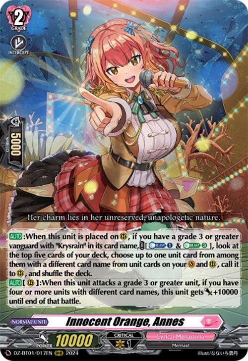 Innocent Orange, Annes [DZ-BT01 - DZ-BT01/017EN]