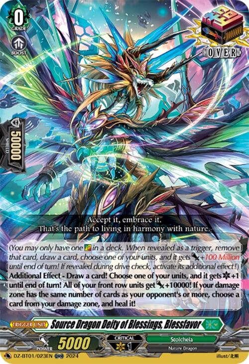 Source Dragon Deity of Blessings, Blessfavor (ORR) [DZ-BT01 - DZ-BT01/023EN]