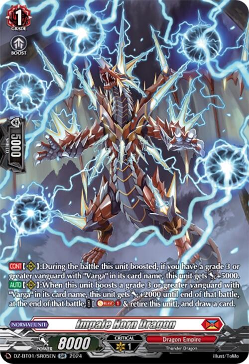 Impale Horn Dragon (SR) [DZ-BT01 - DZ-BT01/SR05EN]