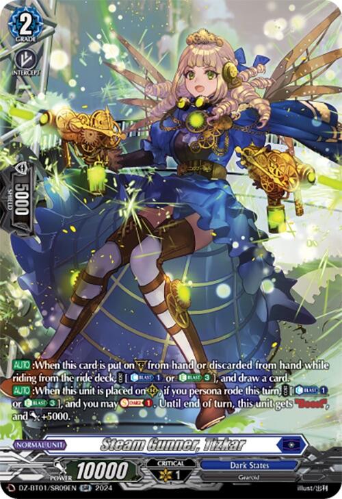 Steam Gunner, Tizkar (SR) [DZ-BT01 - DZ-BT01/SR09EN]