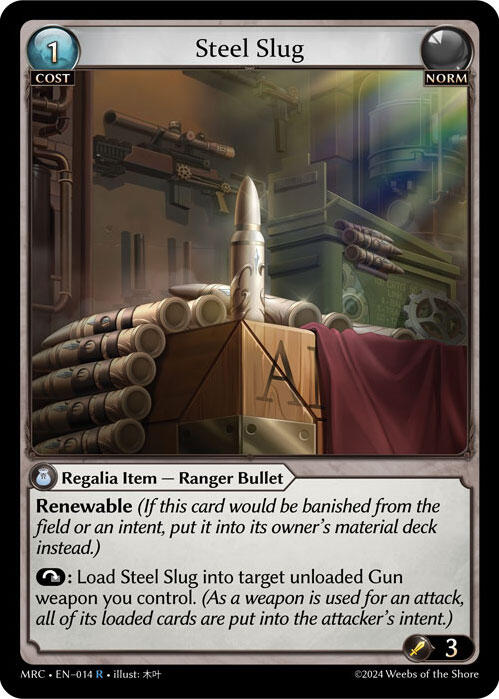 Steel Slug [MRC - 014]