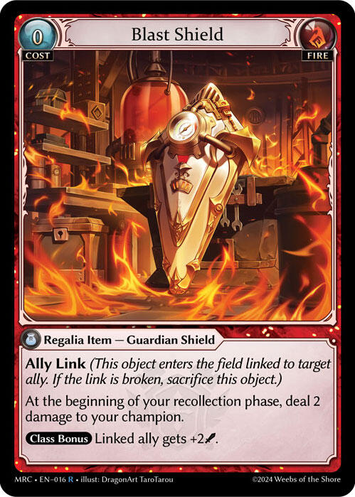Blast Shield [MRC - 016]