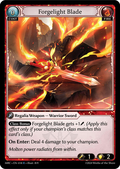 Forgelight Blade [MRC - 018]