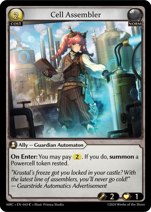 Cell Assembler [MRC - 043]