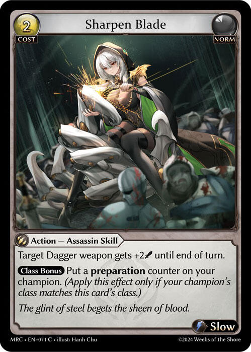 Sharpen Blade [MRC - 071]