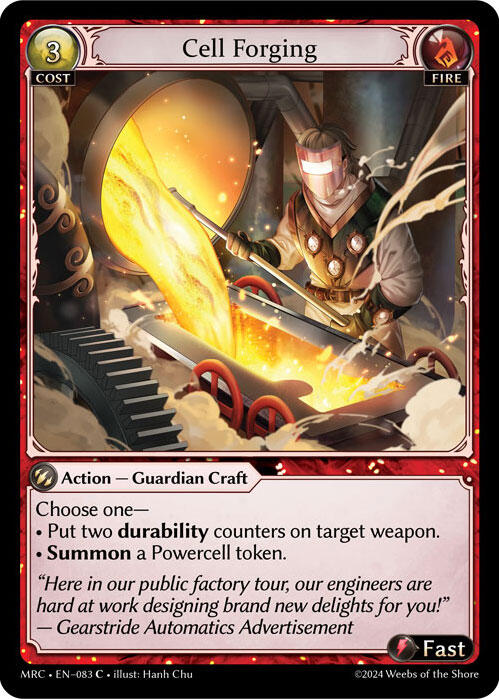 Cell Forging [MRC - 083]