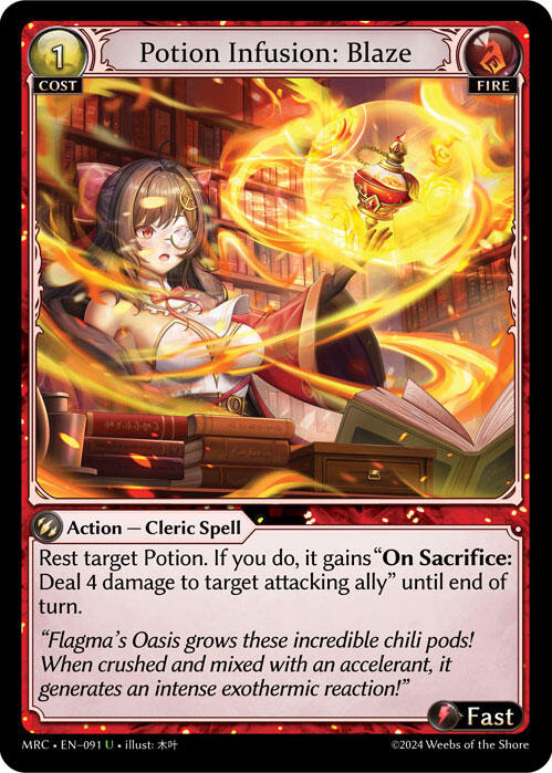 Potion Infusion: Blaze [MRC - 091]