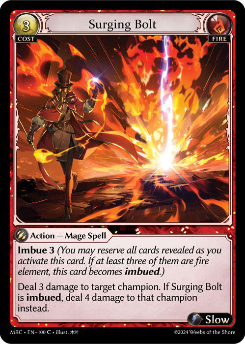 Surging Bolt [MRC - 100]