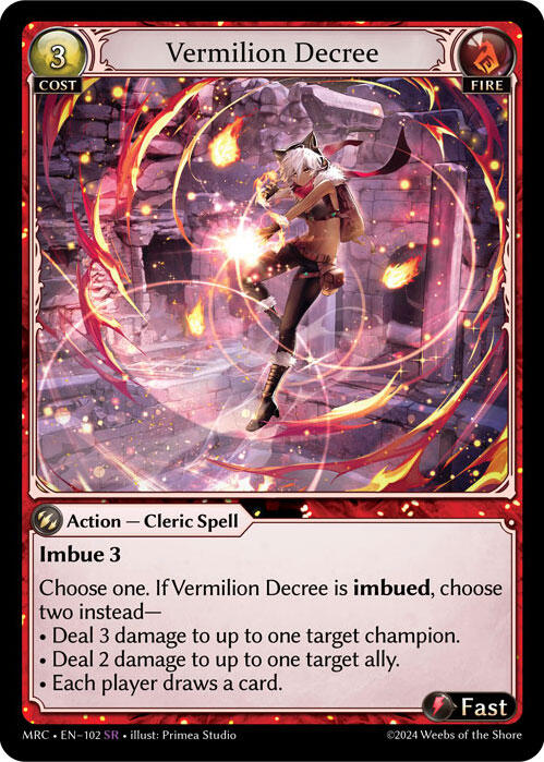 Vermilion Decree [MRC - 102]