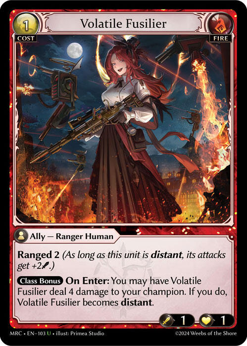 Volatile Fusilier [MRC - 103]