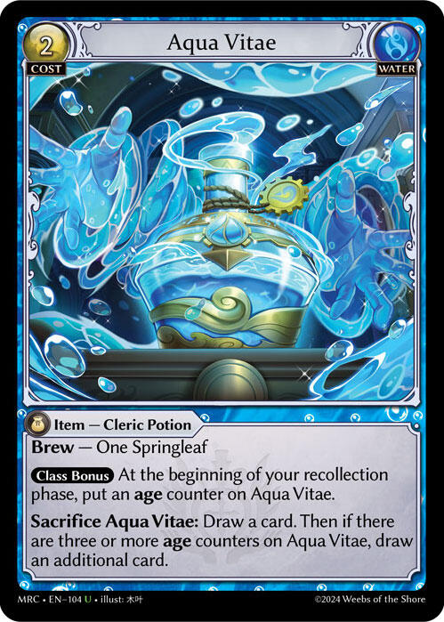 Aqua Vitae [MRC - 104]