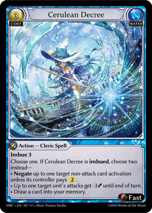 Cerulean Decree [MRC - 107]