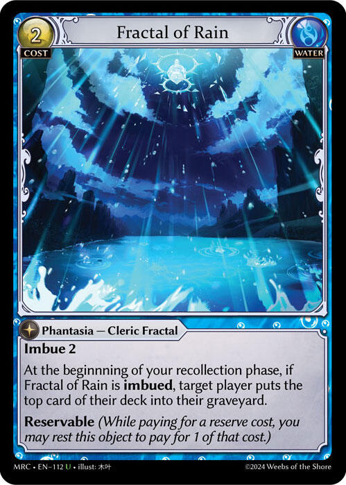 Fractal of Rain [MRC - 112]