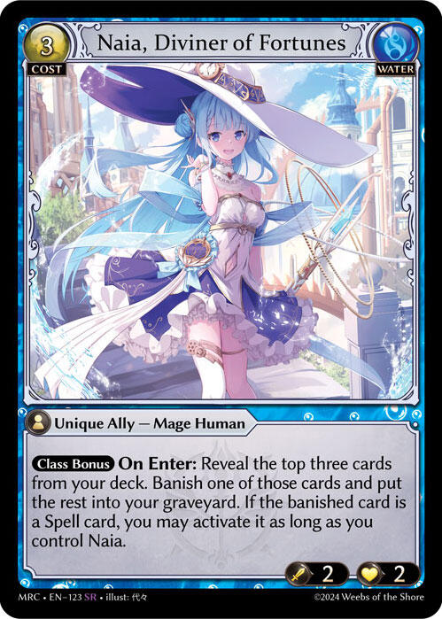 Naia, Diviner of Fortunes [MRC - 123]