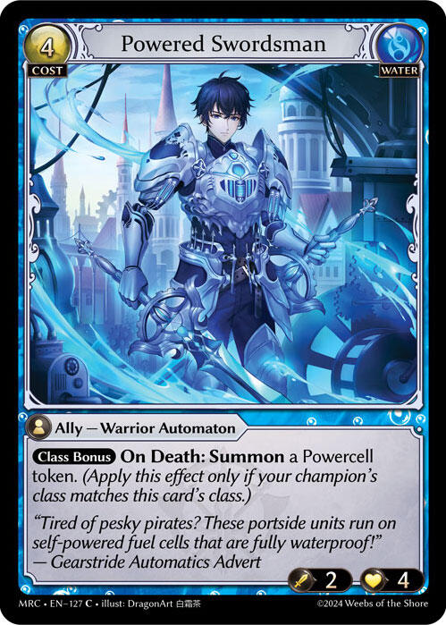 Powered Swordsman [MRC - 127]