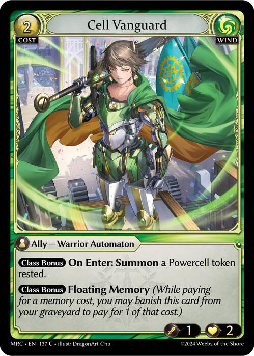 Cell Vanguard [MRC - 137]