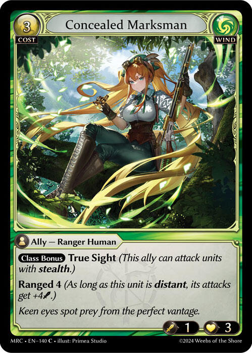 Concealed Marksman [MRC - 140]