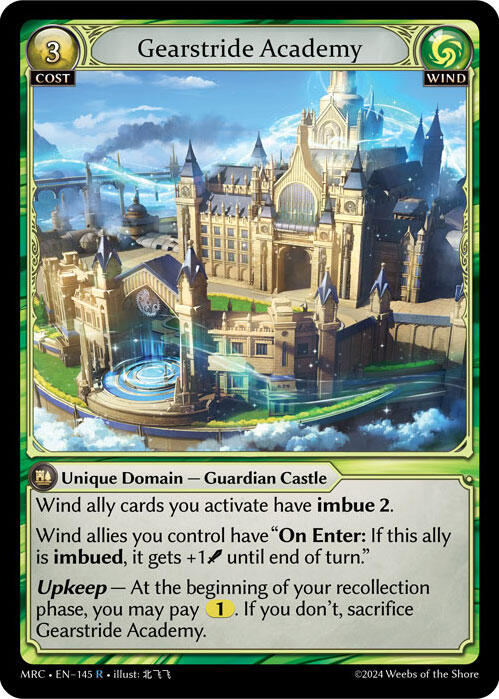 Gearstride Academy [MRC - 145]