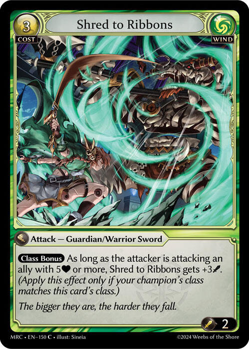 Shred to Ribbons [MRC - 150]