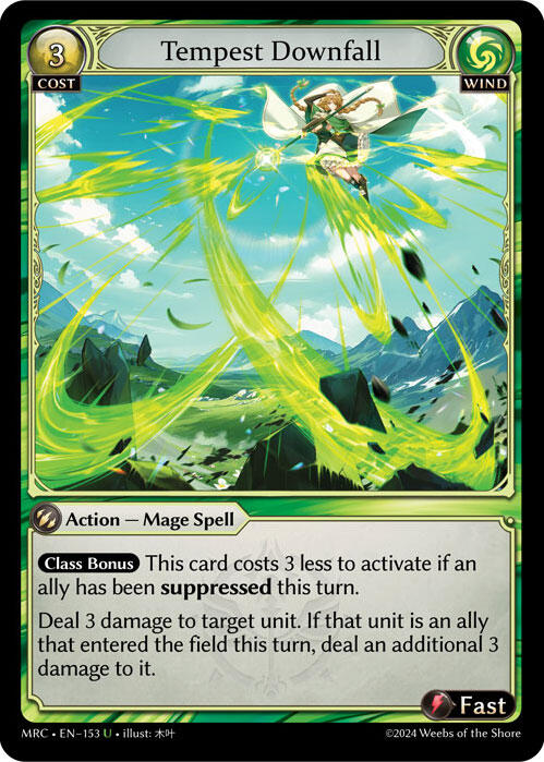 Tempest Downfall [MRC - 153]