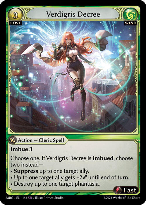 Verdigris Decree [MRC - 155]
