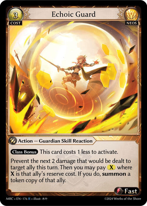 Echoic Guard [MRC - 176]