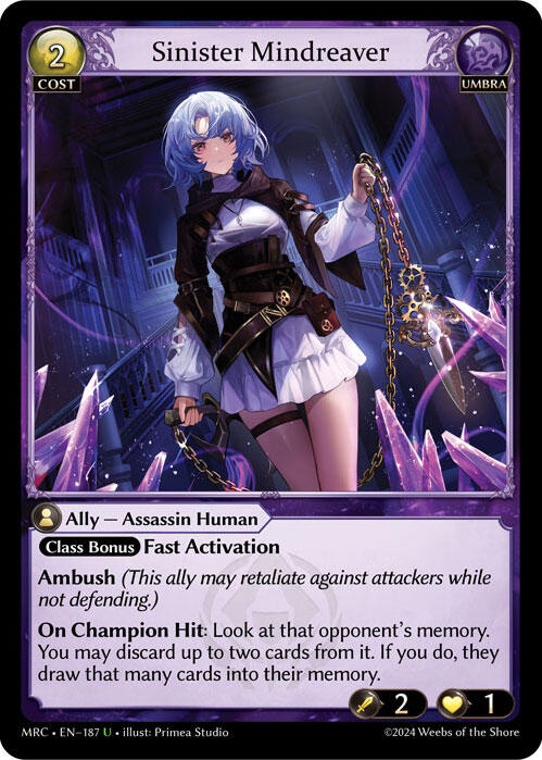Sinister Mindreaver [MRC - 187]