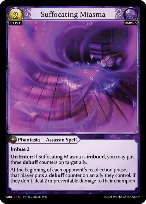 Suffocating Miasma