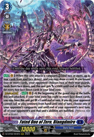Fated One of Zero, Blangdmire [DZ-BT02 - DZ-BT02/004EN]