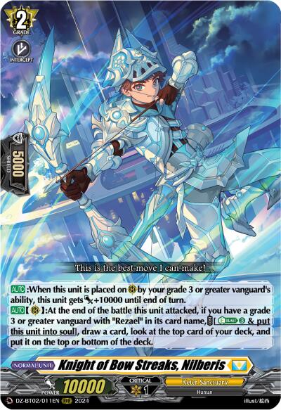 Knight of Bow Streaks, Nilberis [DZ-BT02 - DZ-BT02/011EN]